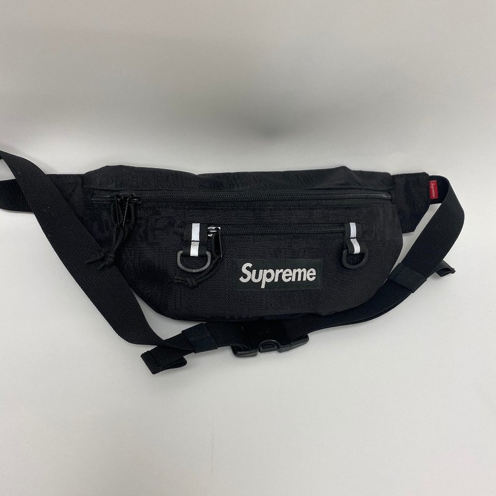 Supreme Waist Bag (SS19) Black